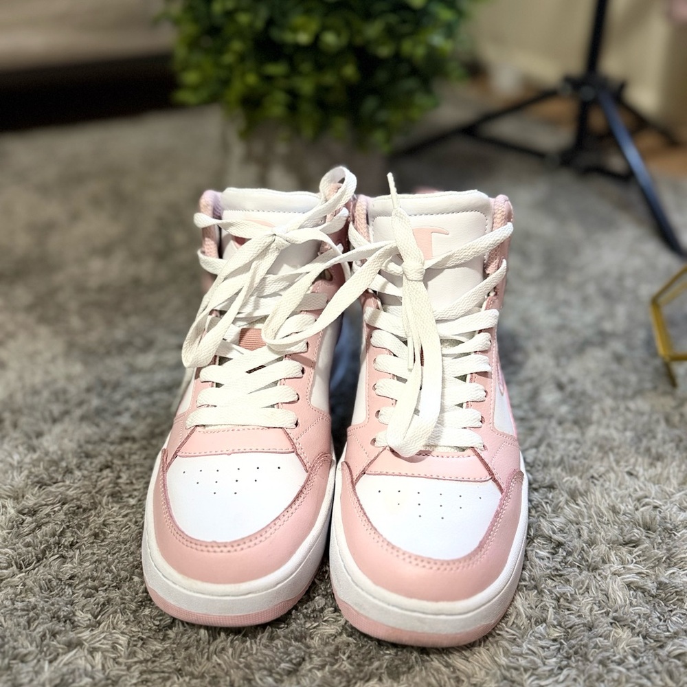 Champion Pink and White Athletic Shoes